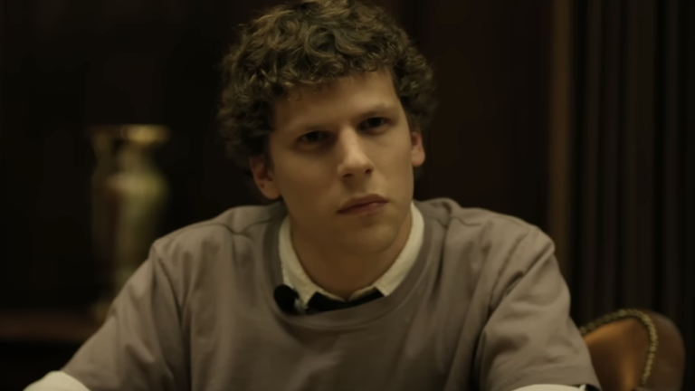 Jesse Eisenberg confirma que não voltará como Mark Zuckerberg em “The Social Reckoning”