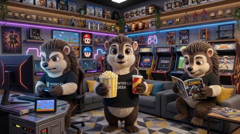 Conheca o Banshow, o novo mascote do Interação Geek